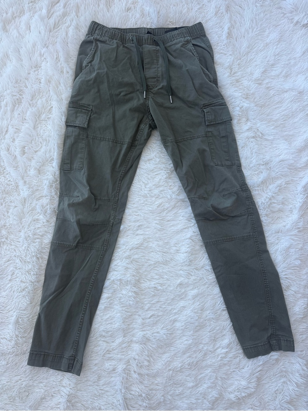 H&M Olive Green Cargo Joggers